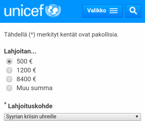 unicef_lahjoitus